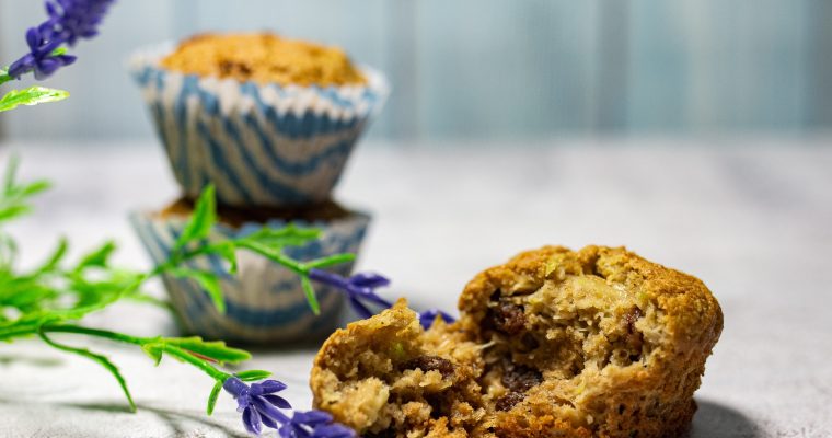 suvikõrvitsa rosinamuffinid