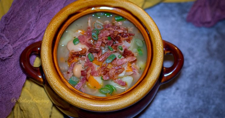 Kapsasupp ubade ja peekoniga