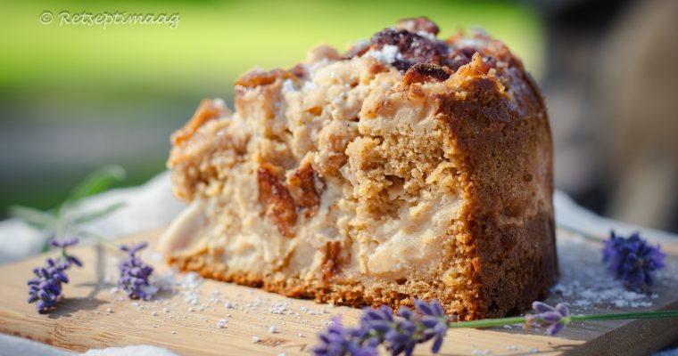 Kihiline kohupiima-õunakook