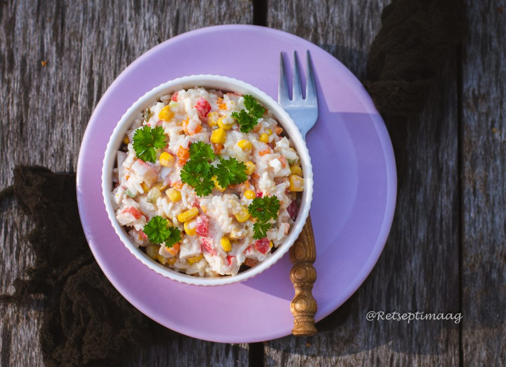 Riisi-makrasalat